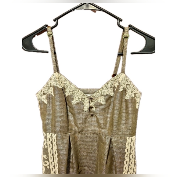 Anthropologie MOULINETTE SOEURS Vetements Whimsigoth Lace Romantic Dress 0 - Picture 3 of 9